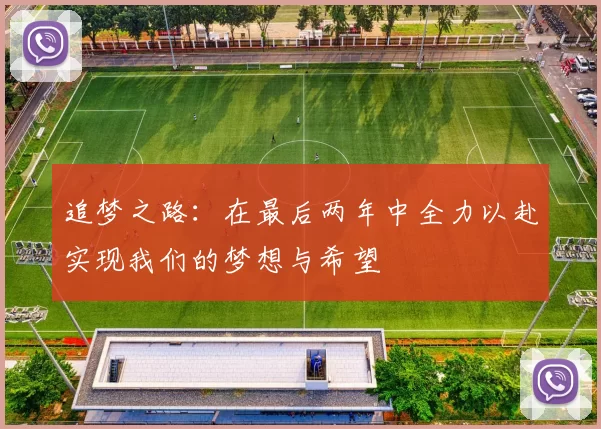 追梦之路：在最后两年中全力以赴实现我们的梦想与希望